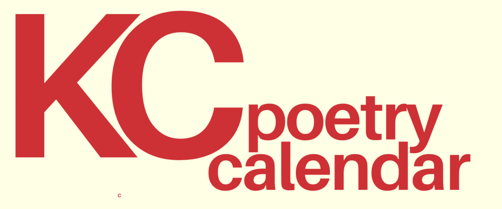 KC Poetry Calendar