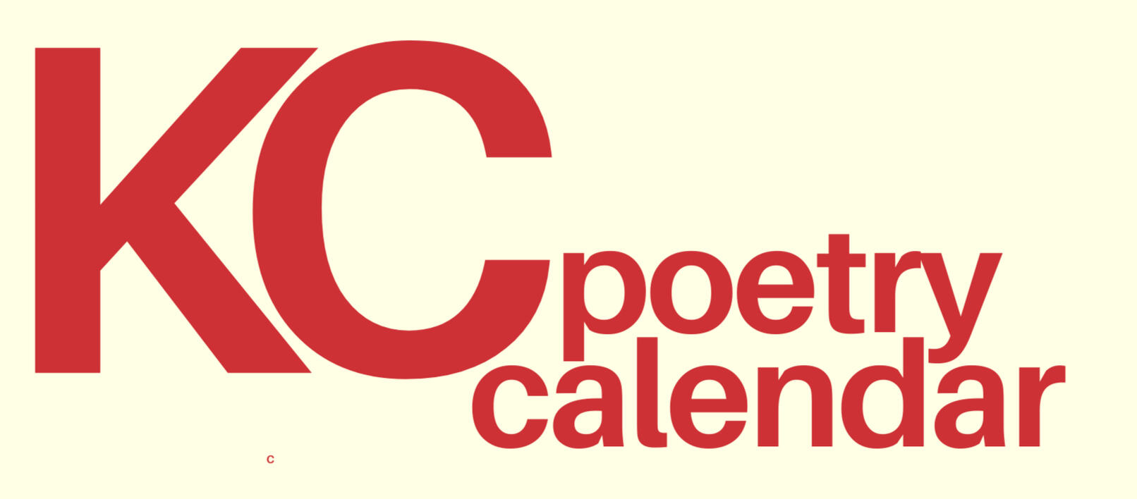 KC Poetry Calendar
